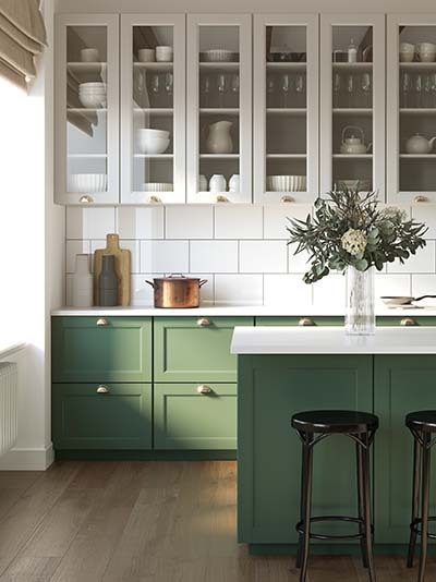 Green Kitchen Design Trend 2022